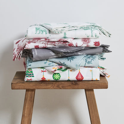 Watercolor Floral Sheet Set - Delia Collection - - Sheets