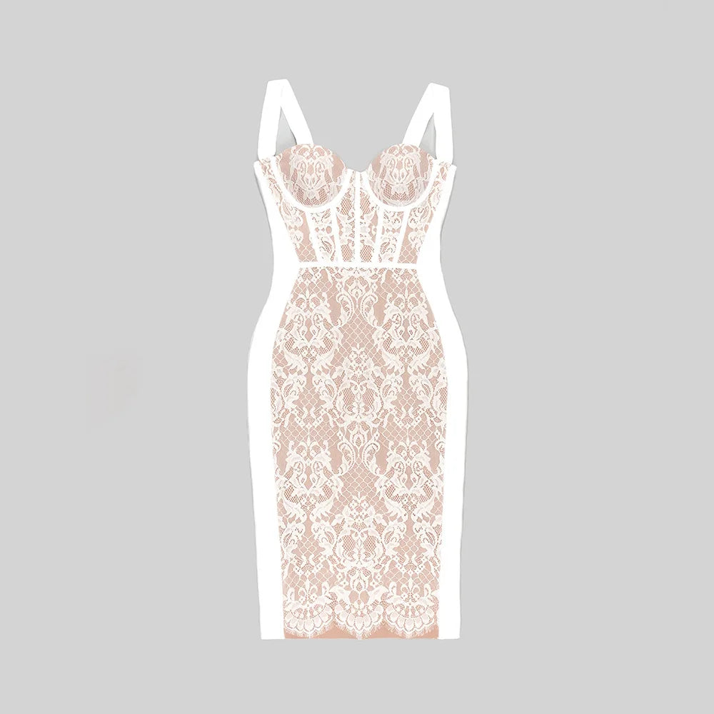 Women's Formal Long Lace Dress