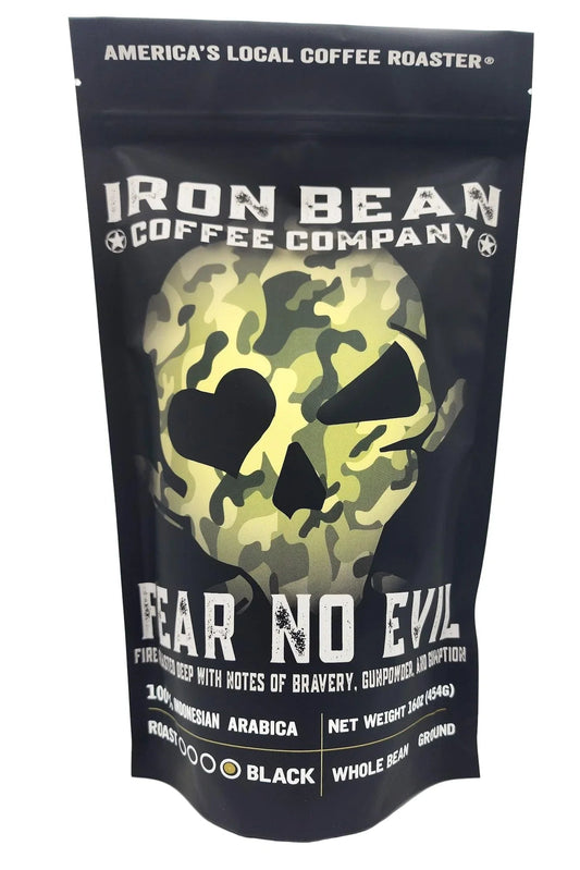 Fear No Evil - Black Roast Coffee - 5lb Ground - Coffee