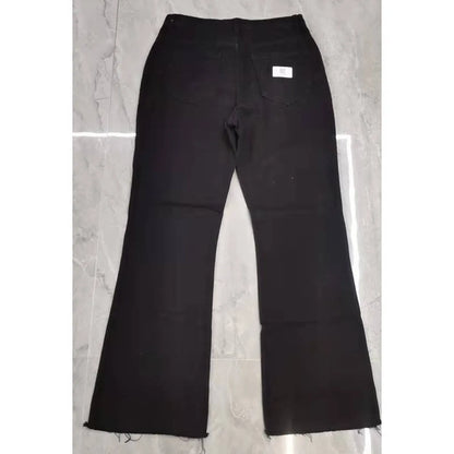 Korean Style Flare Jeans - -