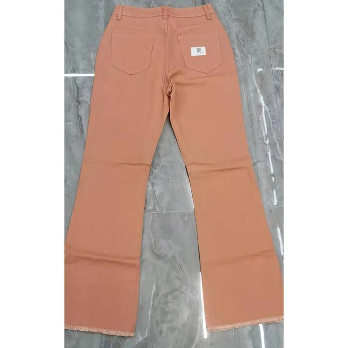 Korean Style Flare Jeans - -