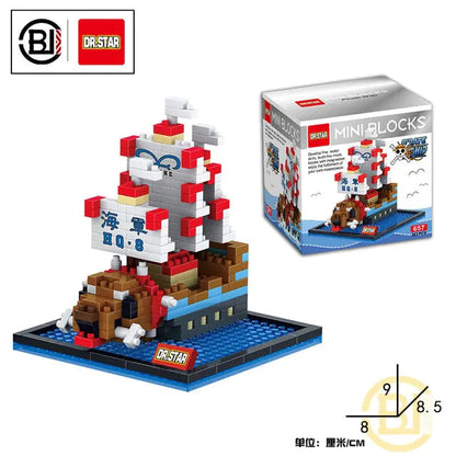 Pirate Ship Series Building Brick Toys - Kia Day Design