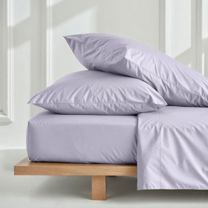Luxe Australian Sateen Sheet Set - Pale Lilac - Home - Bed