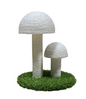 Mushroom Shaped Cat Scratching Posts - White 1 Set - cat scratcher