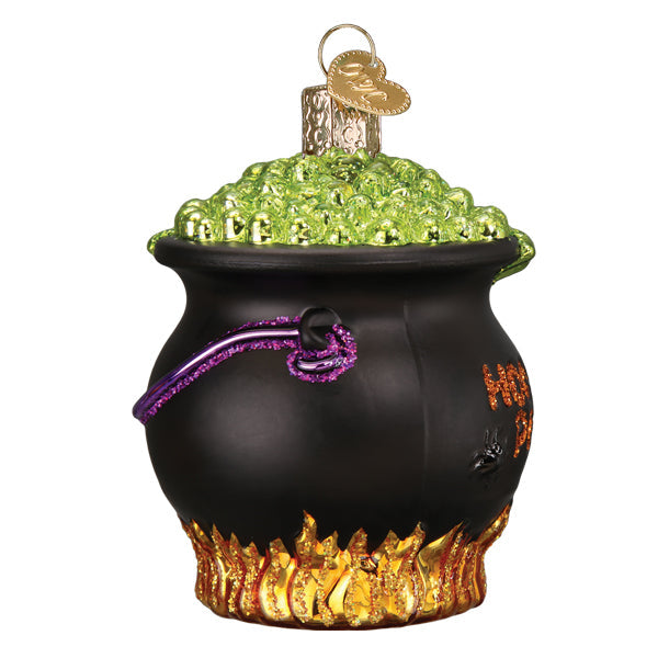 Halloween Cauldron Ornament - - Christmas >> Ornaments