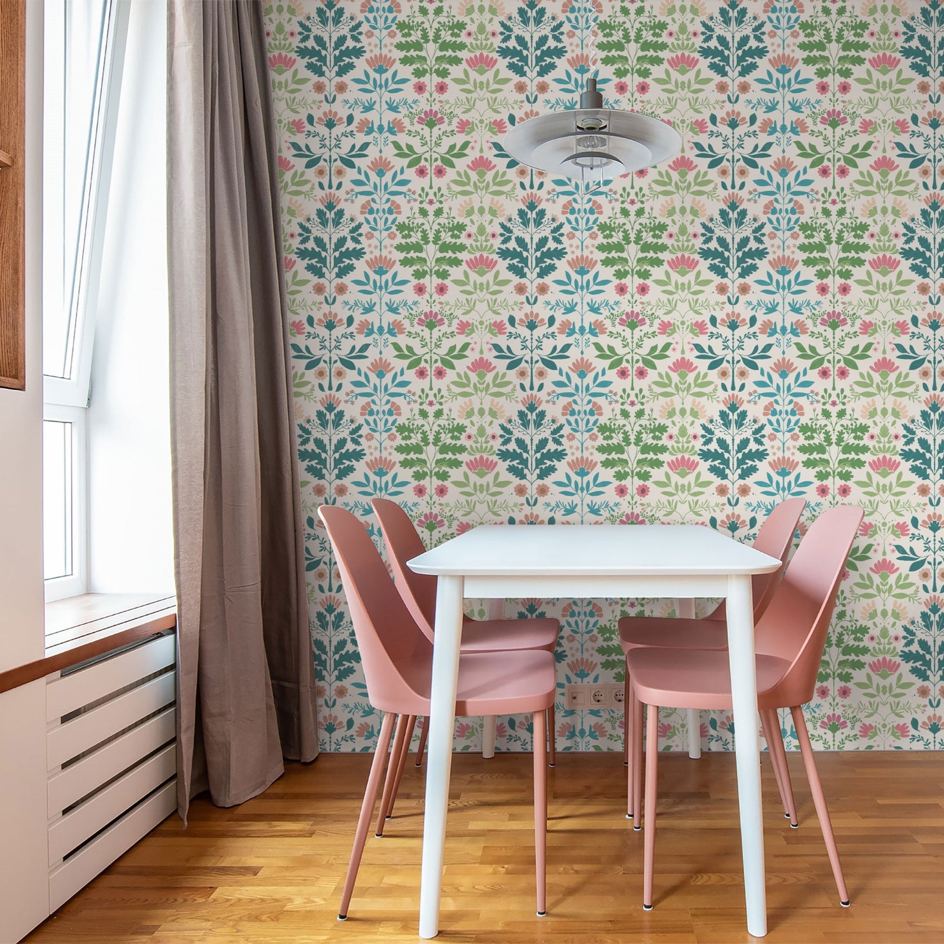 Fleur Wallpaper- WALL BLUSH- {{Product type}}