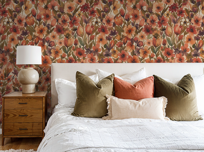 Linnea Wallpaper - LUXE Peel & Stick - Wallpaper