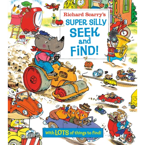 Richard Scarry's Super Silly Seek and Find! - Board Book - - Books