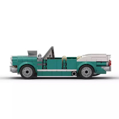 Vintage Car Blocks Bricks Toys Kia Day Design