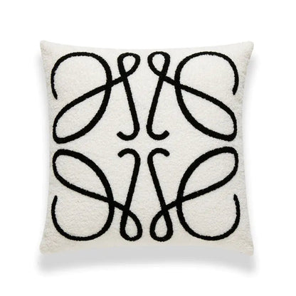 Floral Embroidered Pillow - Kia Day Design