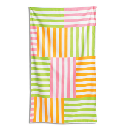 Freeport Giant Microfiber Beach Towel - -
