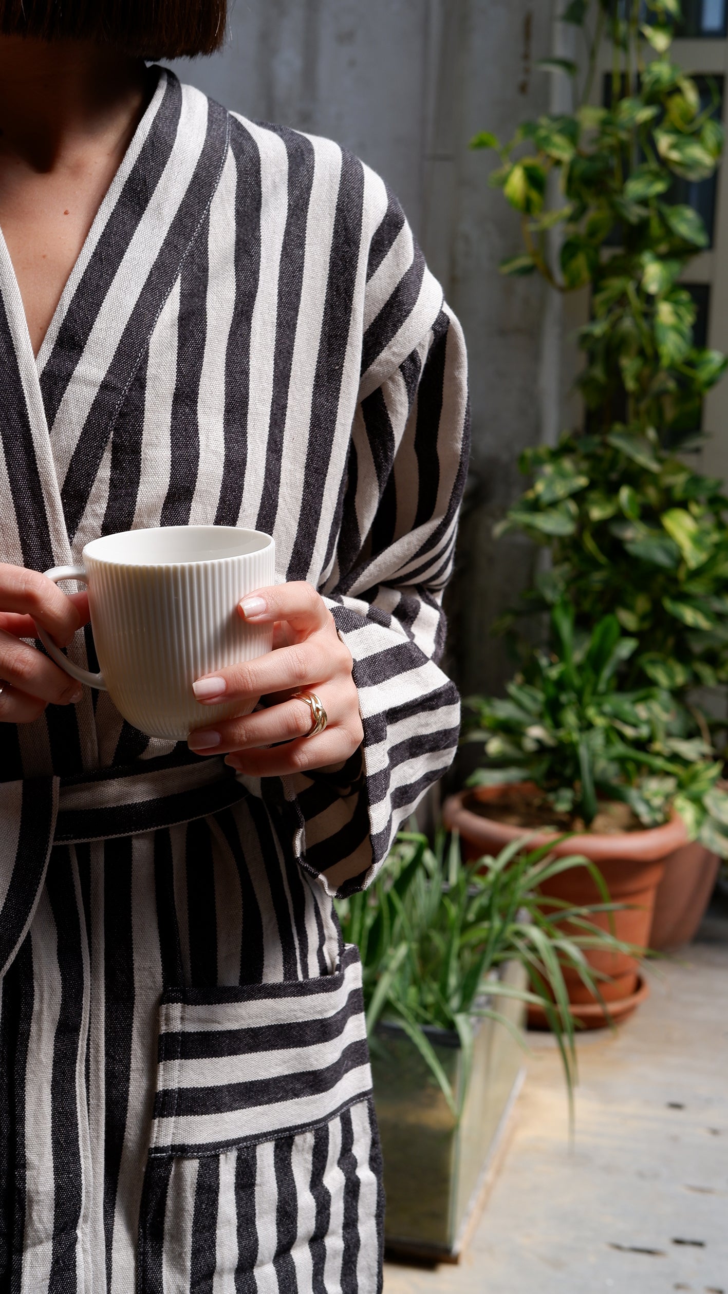Zebra Robe - - Robes