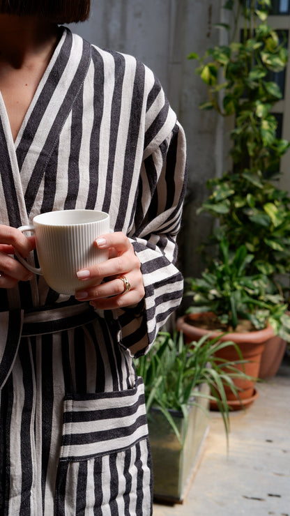 Zebra Robe - - Robes