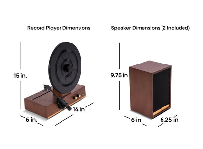 Fuse Audio GLD Vertical Vinyl Record Player- Fuse Audio- {{Product type}}