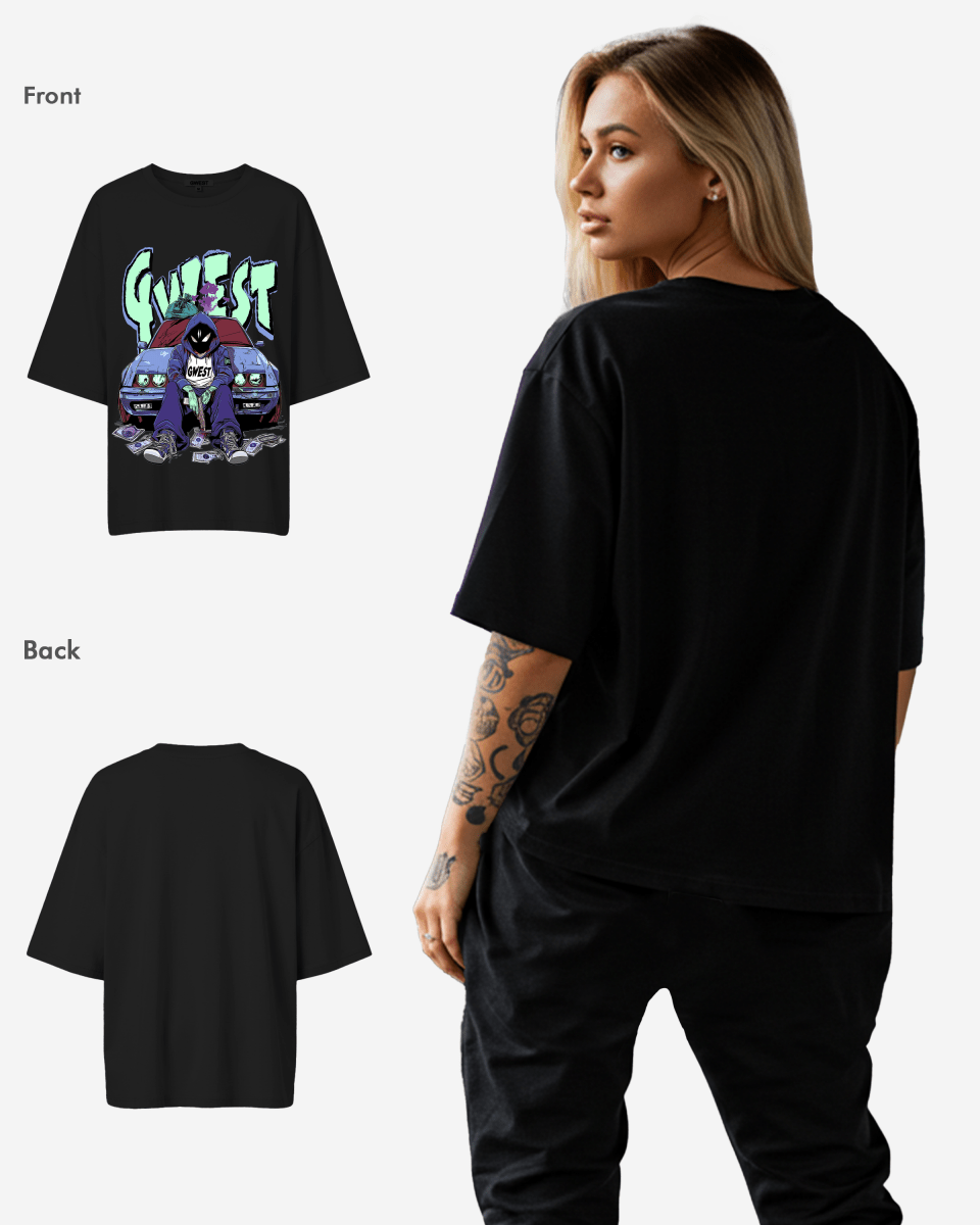 G West Womens HEIST Oversized TEE - - Womens Oversizes T-Shirt