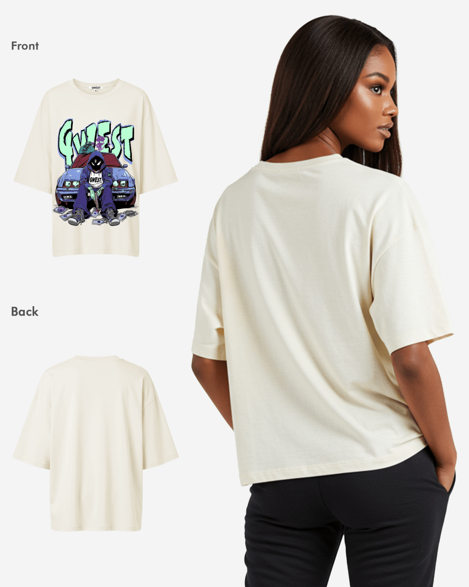 G West Womens HEIST Oversized TEE - - Womens Oversizes T-Shirt