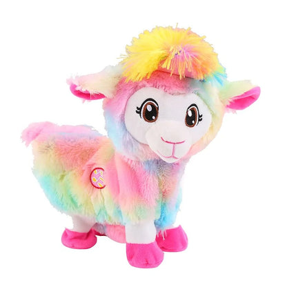 Plush Electric Baby Music Funny Toys Pets Alive pink white yellow