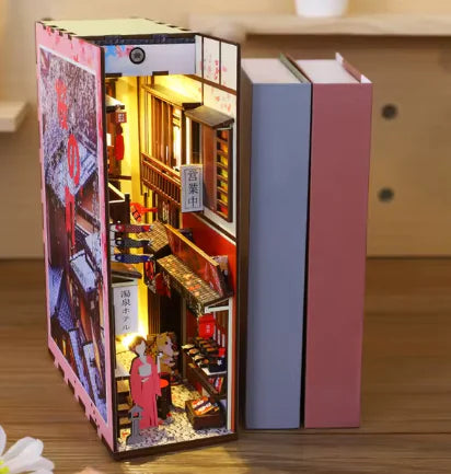 Wooden Diagon Alley Book Nook Kit