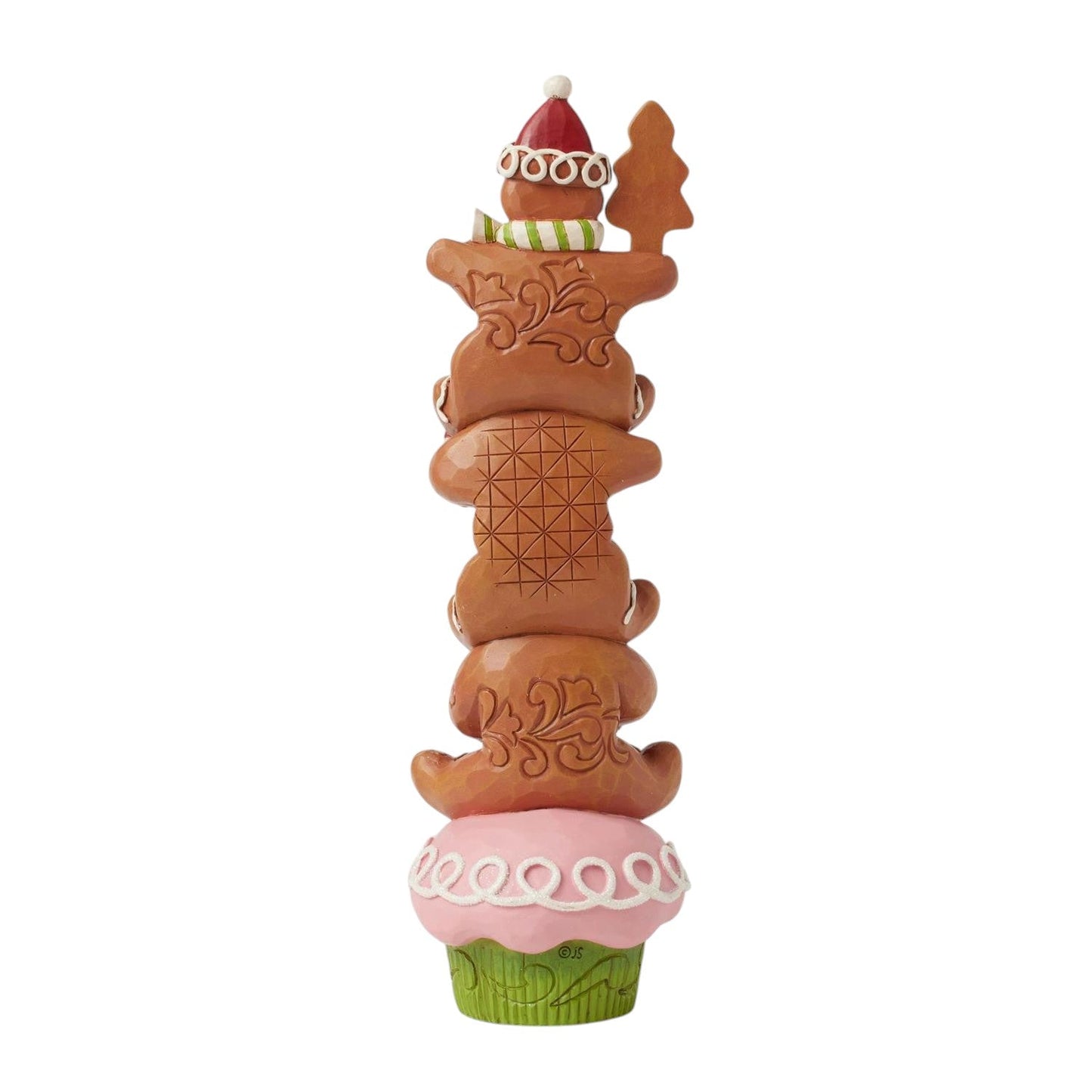 Stacked Gingerbread Figurine - - Christmas >> Figurines >> Jim Shore