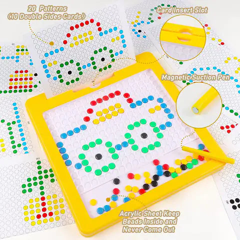 Montessori Magnetic Dots Board