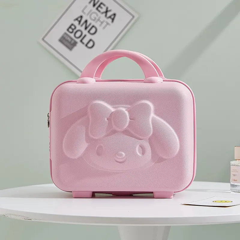 Luxury Cartoon Bear Travel Suitcase for Kids (14-Inch) - Kia Day Design