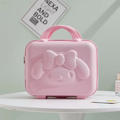 Luxury Cartoon Bear Travel Suitcase for Kids (14-Inch) - Kia Day Design