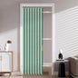 Green Pleated Magnetic Accordion Door Curtain - Kia Day Design