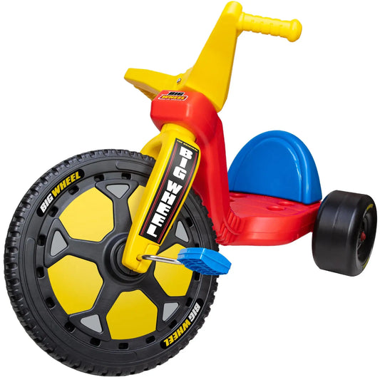 The Original Big Wheel - 16" Speedster Big Wheeled Tricycle - 3 Position Seat- BW16SO - Kia Day Design