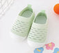 Baby Non-Slip Soft Sole Walking Shoes for Spring and Autumn Light green