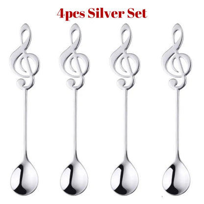 Musical Note Coffee Spoons - Kia Day Design