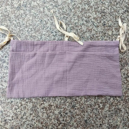 Portable Baby Crib Storage Bag Purple 39X20cm