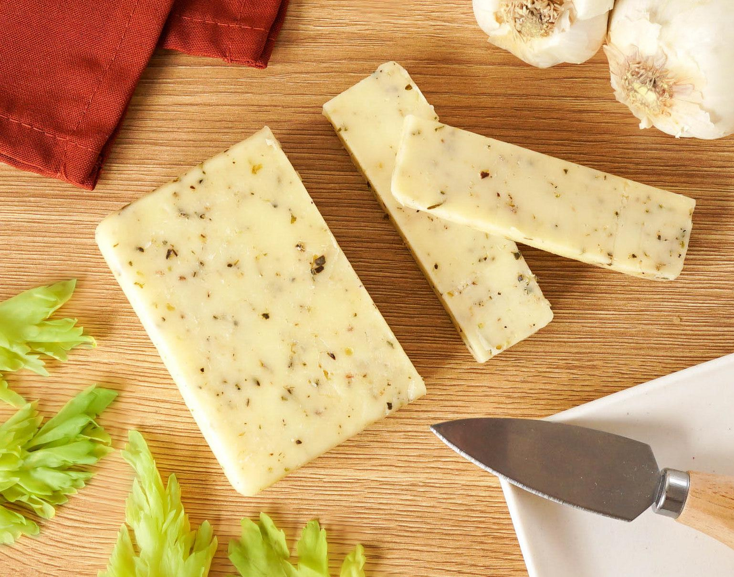 Garlic & Herb Jack- Keystone Cheese- {{Product type}}