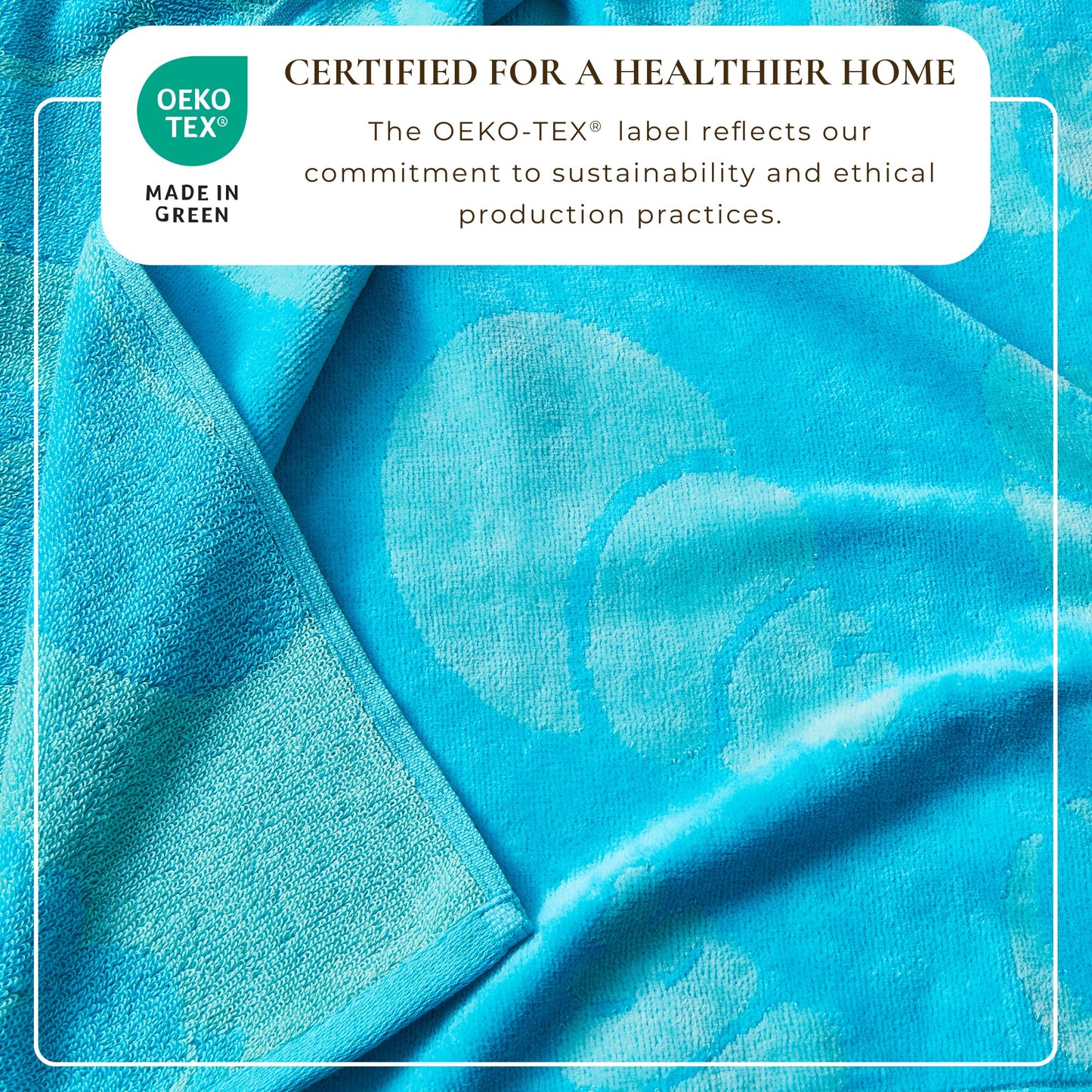 Cotton Velour Beach Towel - Maui Collection - - Beach Towels