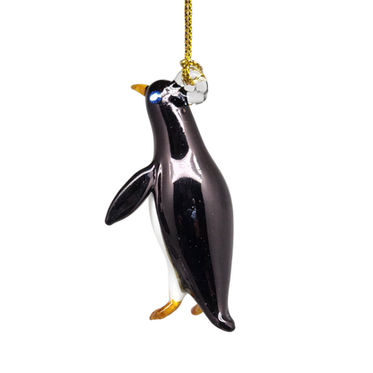 Egyptian Glass Penguin Ornament - - Christmas >> Ornaments >> Egyptian Glass