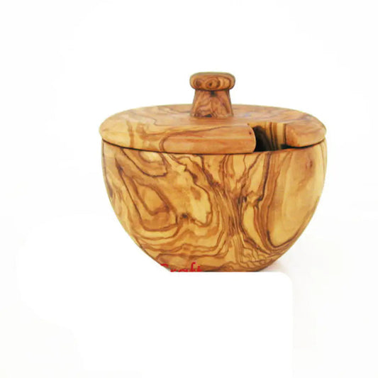Mediterranean Olive Wood Canister - Kia Day Design