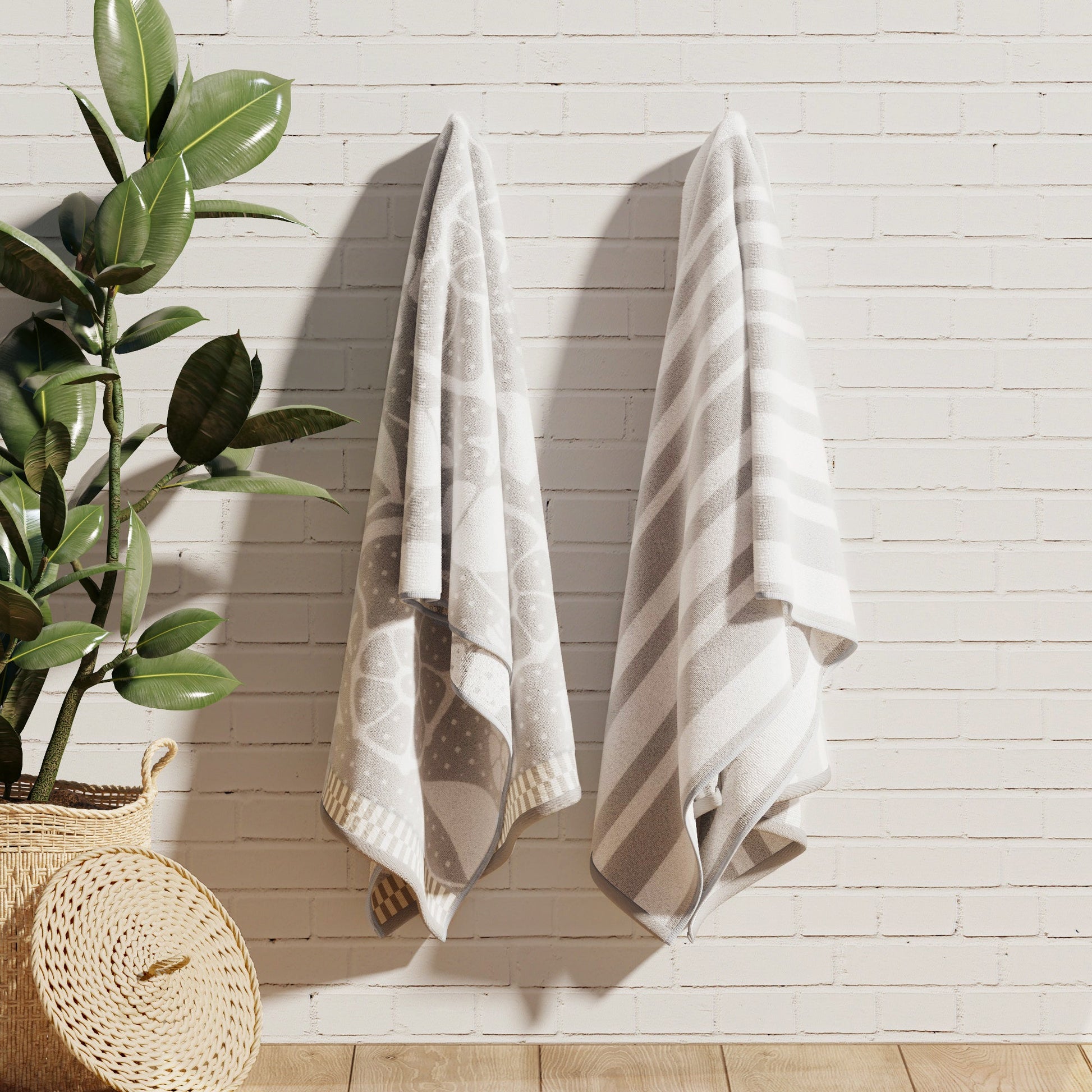 Cotton Velour Beach Towel - Maui Collection - - Beach Towels