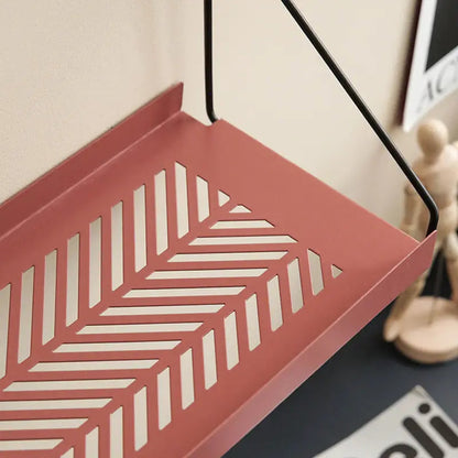 Metal Decorative Floating Wall Shelf - Kia Day Design