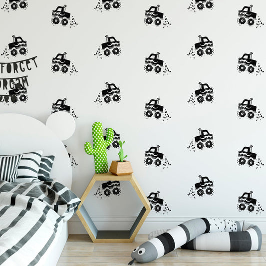 Gimme Some Speed Wallpaper - Peel & Stick LUXE - Wallpaper