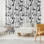 Love You Long Time Wallpaper - Peel & Stick - Wallpaper