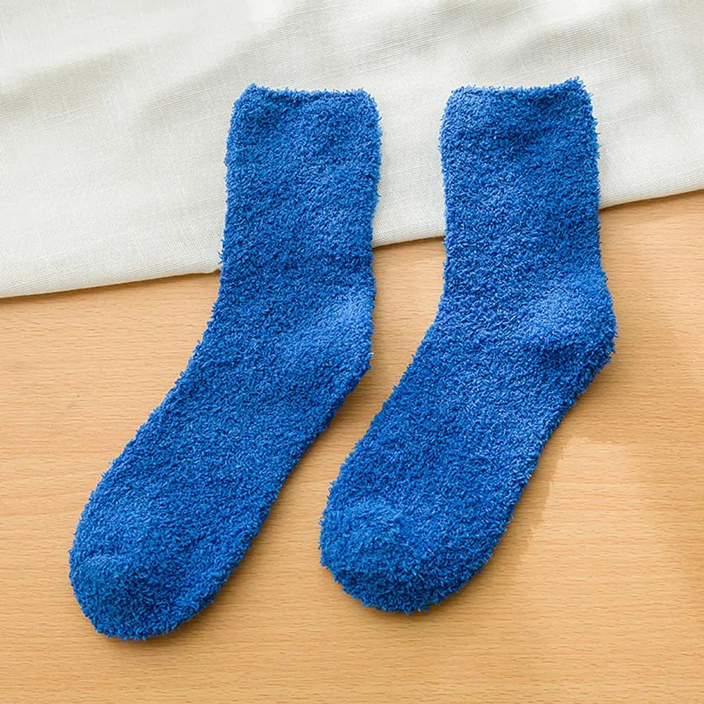 Womens Soft Fluffy Socks - Kia Day Design