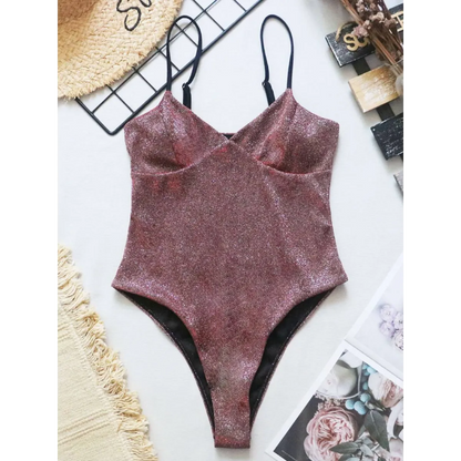 Glitter One-piece Swimsuits - Style 5 -
