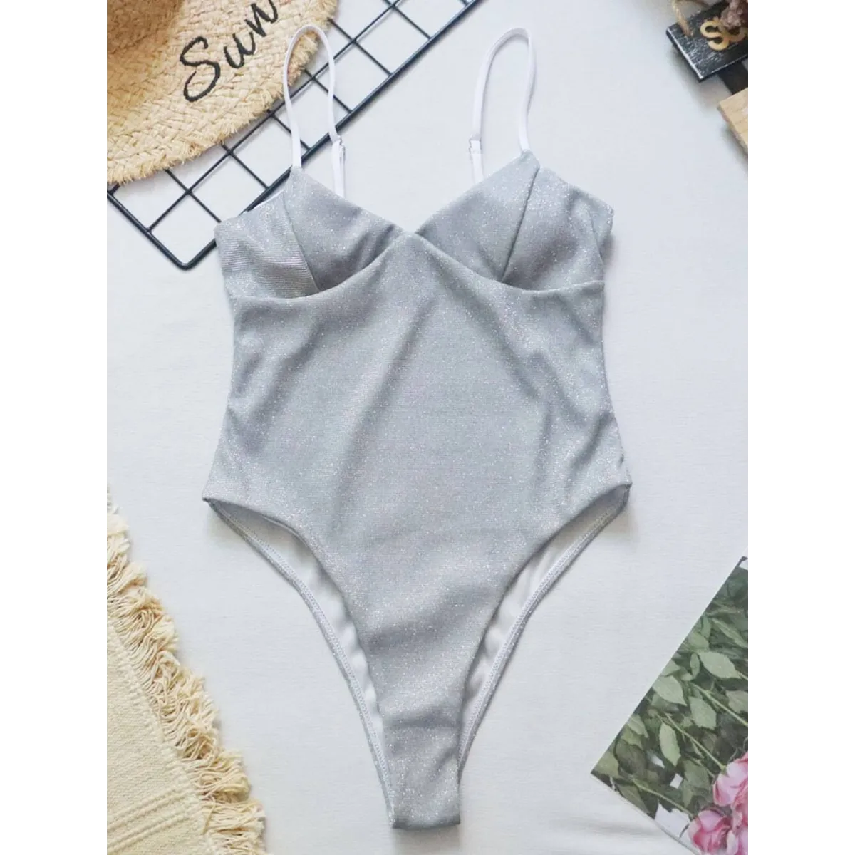 Glitter One-piece Swimsuits - Style 6 -