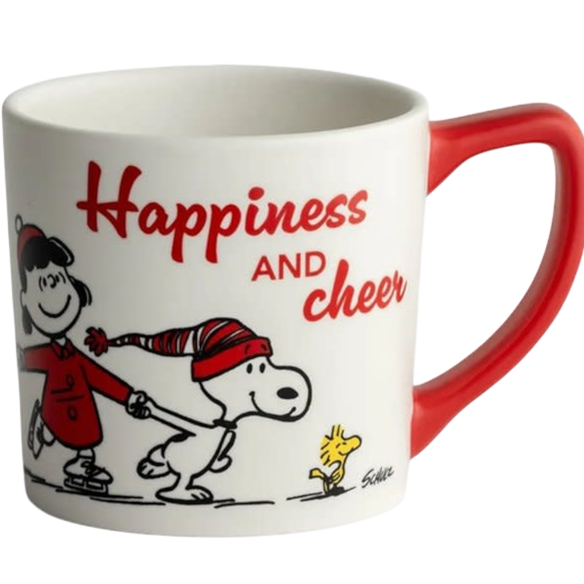 Snoopy Happiness And Cheer Mug - Default Title - Housewares >> Mugs
