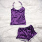 Lace and Satin Lingerie Cami Sleepwear Set