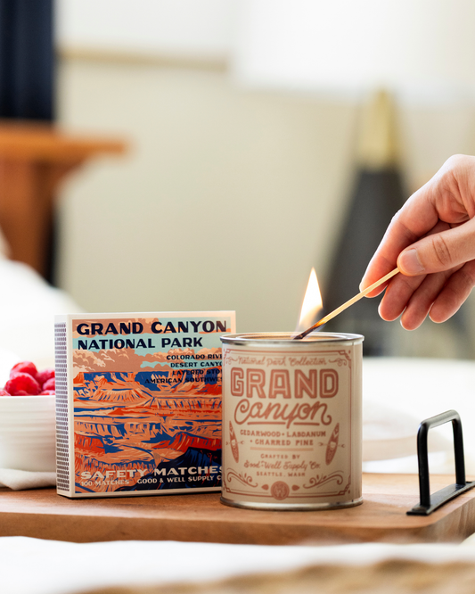 Grand Canyon Vintage National Park Cabin Matches - - matches