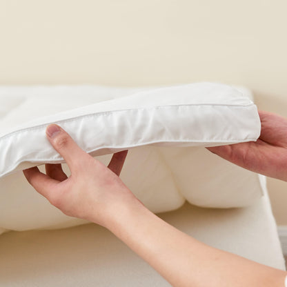 2 Inch Thick Cooling Mattress Pad - Finley Collection - -