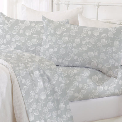 Coastal Printed Sheet Set - Newport Collection - - Bed Sheets