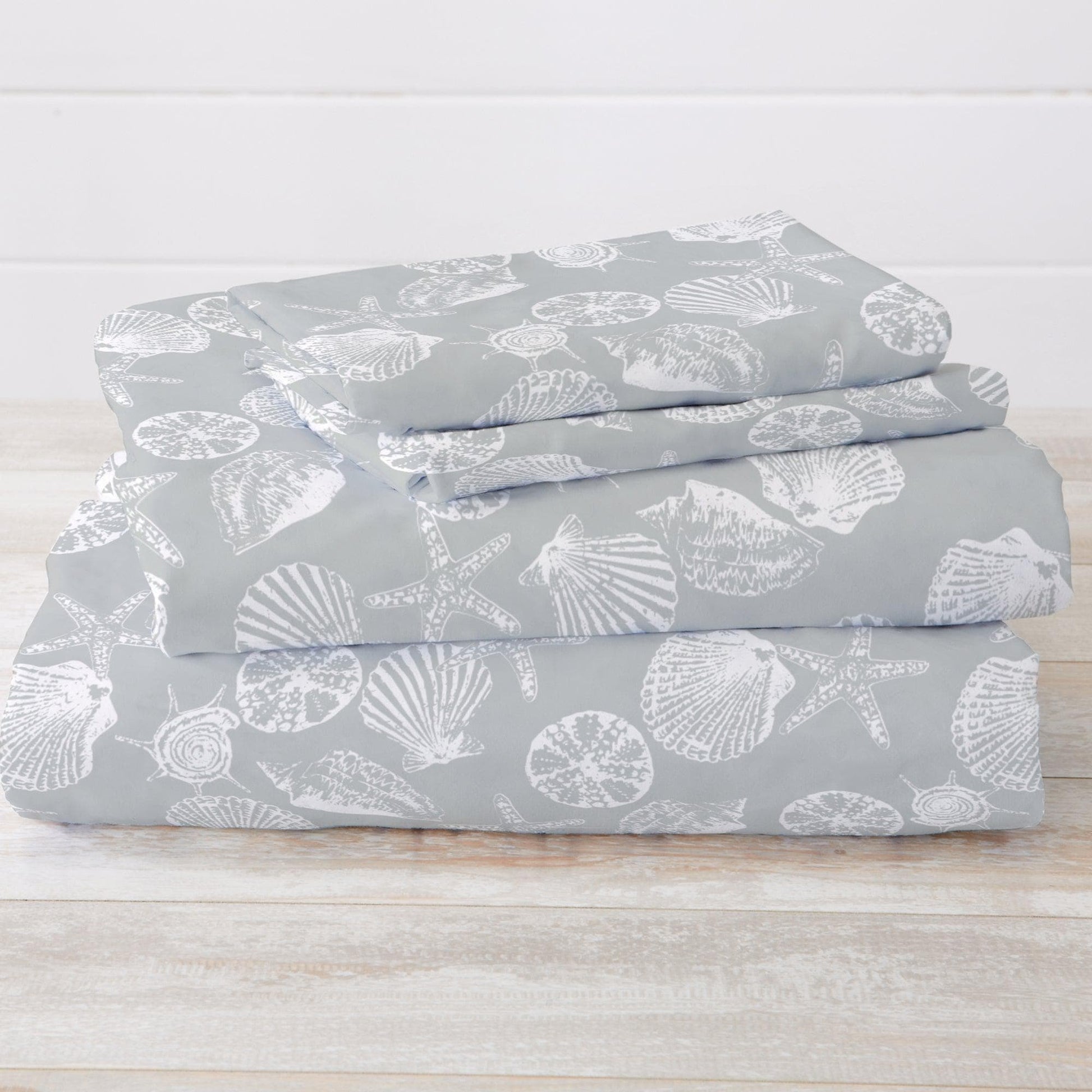 Coastal Printed Sheet Set - Newport Collection - - Bed Sheets