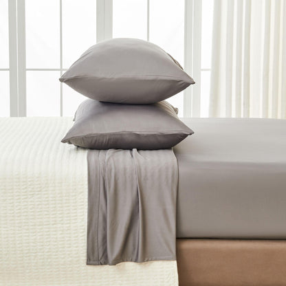 Performance Cooling Sheet Set - Mackenna Collection - Graphite - Sheets