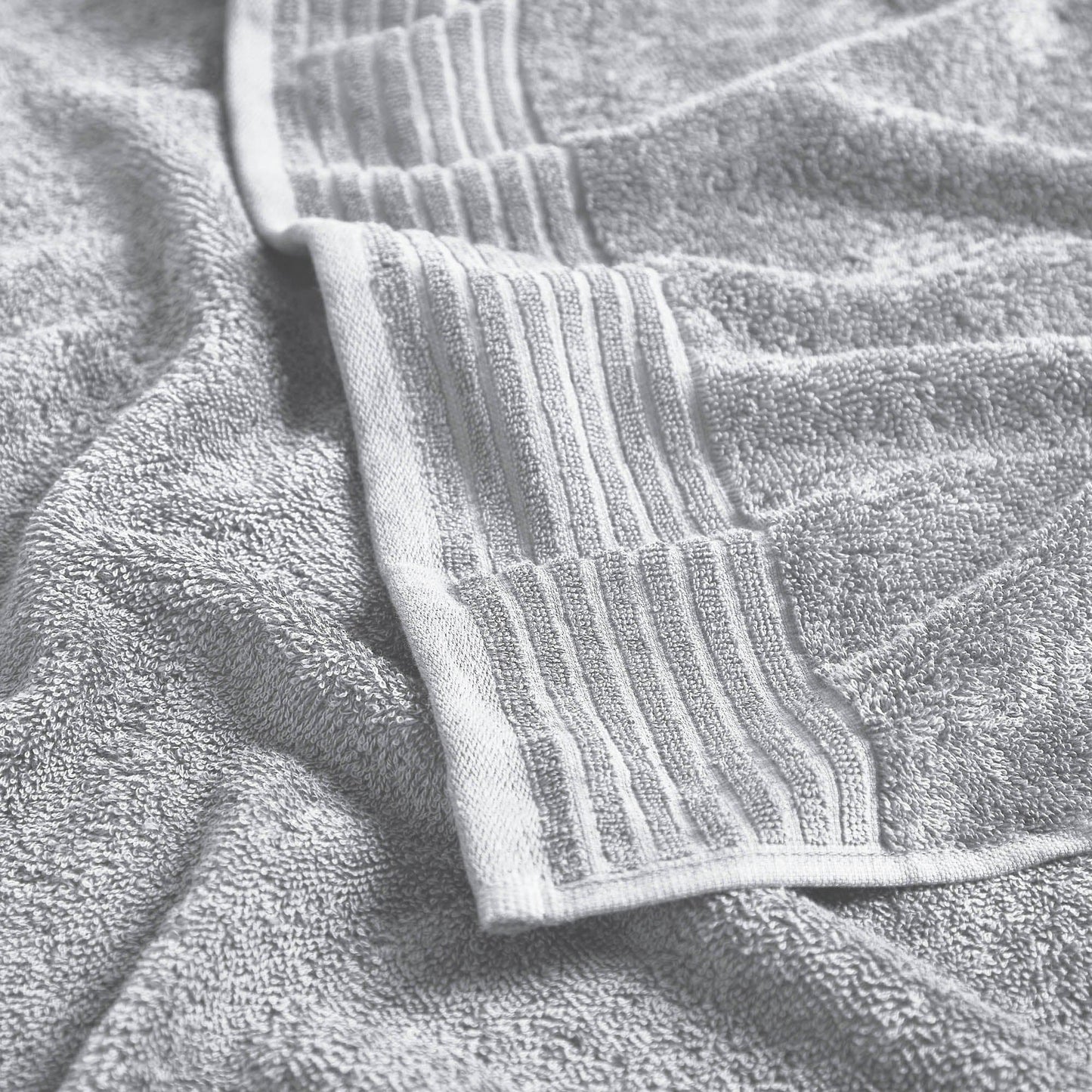 4 Pack Cotton Bath Towels - Kasper Collection - - Bath Towels